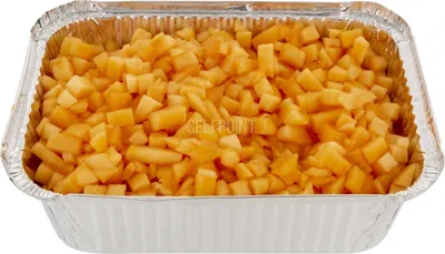 Cantaloupe Diced 5x7 Pan