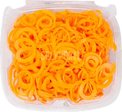 Spiralized Carrots