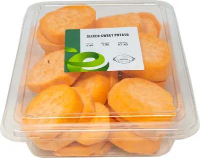 Sweet Potato Sliced