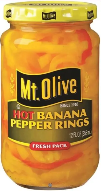 Hot Banana Pepper Rings
