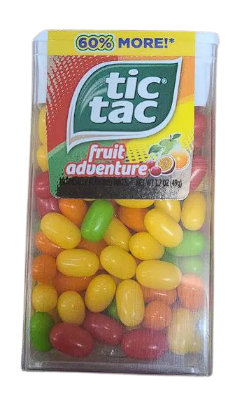 Tic Tac Fruit Adventure Flavored Mints 100 ct