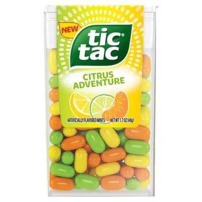 Tic Tac Citrus Adventure Mints