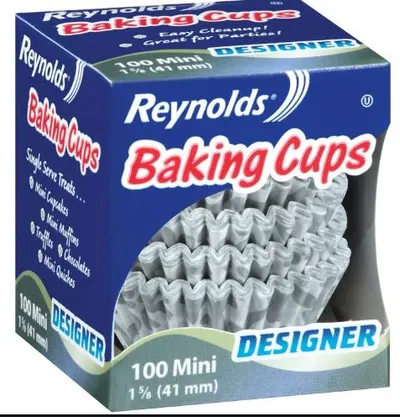 Designer Mini Baking Cups