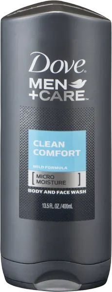 Clean Comfort Body & Face Wash for Men