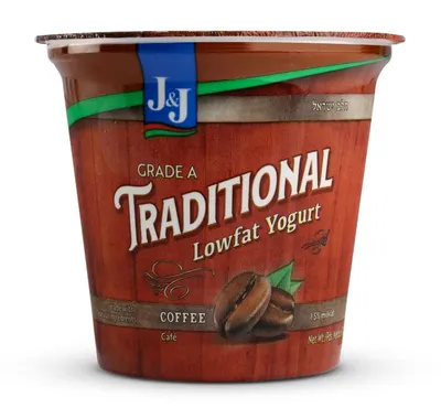 Low-Fat Coffee Flavored Yogurt