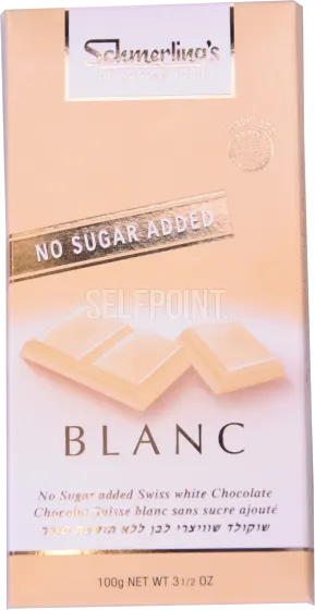Blanc White Chocolate Bar No Sugar Added