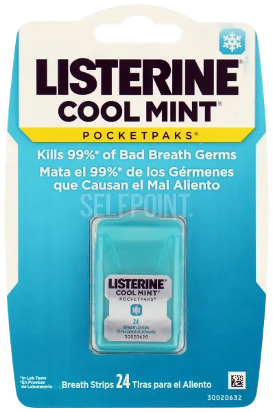 Listerine Breath Stripes Cool Mint 24Ct
