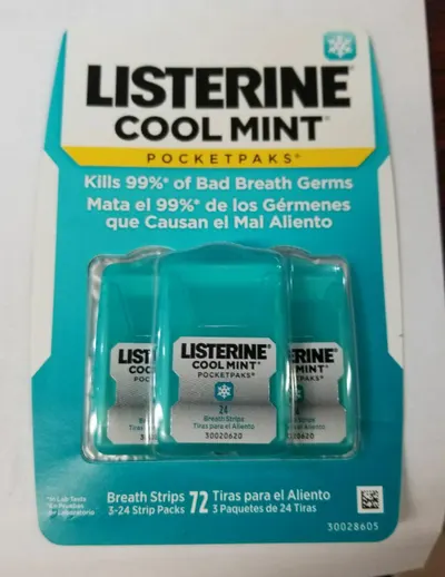 Cool Mint Pocketpaks Breath Strips  3 ct