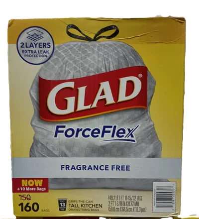 Fragrance Free Tall Kitchen Drawstring Bags 80 ct