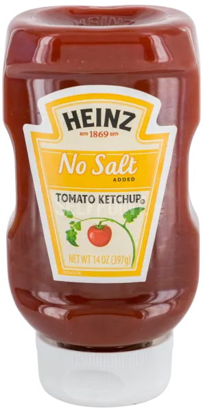 Tomato Ketchup with No Salt Added