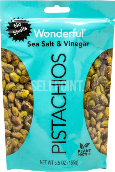 No Shells Sea Salt & Vinegar Pistachios