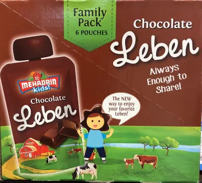 Chocolate Leben Pouches 6 ct