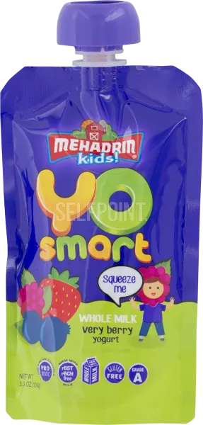 Kids! Yo Smart Whole Milk Very Berry Yogurt