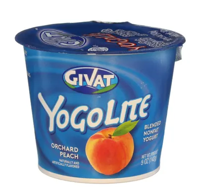 YoGolite Non Fat Peach Yogurt