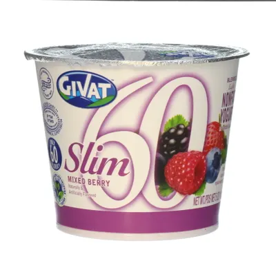 Slim 60 Mixed Berry Flavored Yogurt