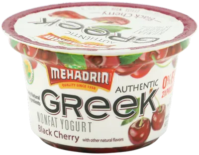 Non Fat Black Cherry Greek Yogurt