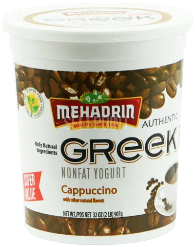 Non Fat Cappuccino Greek Yogurt