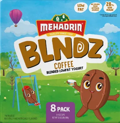 Blndz Coffee Blended Yogurt 8 pk
