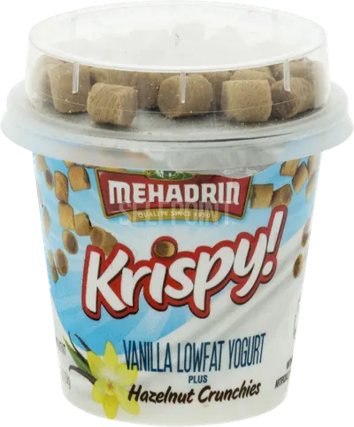 Low Fat Yogurt Vanilla with Hazelnut Crunchies