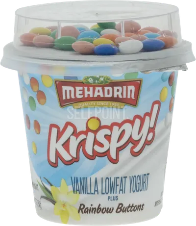 Yogurt Vanilla Low Fat Rainbow Buttons