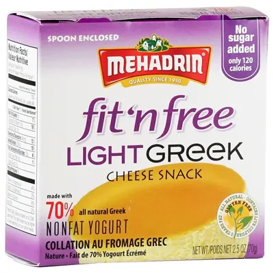 Fit'n free Light Greek Cheese Snack