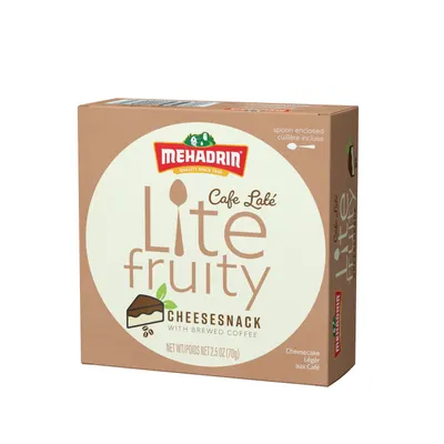 Lite Fruity Cafe Late Cheesecake