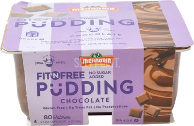 Fit'n Free Chocolate Pudding 4 pk