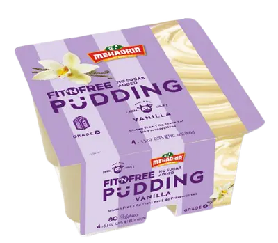 Fit N Free Vanilla Pudding 4 ct