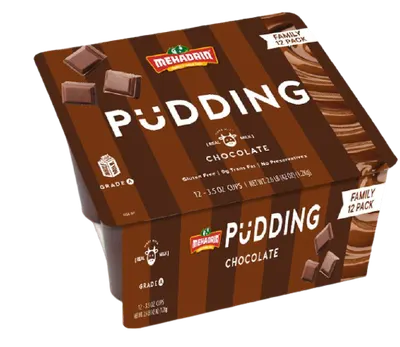 Chocolate Pudding 12 Pack