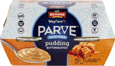 Butter Free Butterscotch Pudding Parve 4 pk
