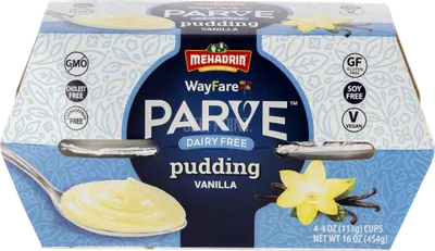 Dairy Free Vanilla Pudding Parve 4 pk