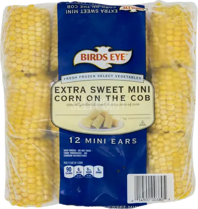 Extra Sweet Mini Corn On The Cob 12 ct