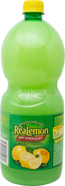 Realemon 100% Lemon Juice, 48 Fl Oz Bottle