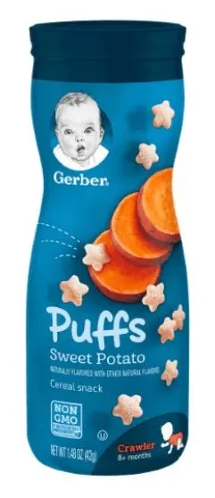 Sweet Potato Cereal Snack for Baby