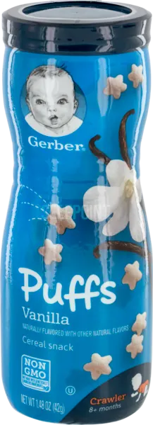 Grain & Grow Vanilla Flavor Puffs