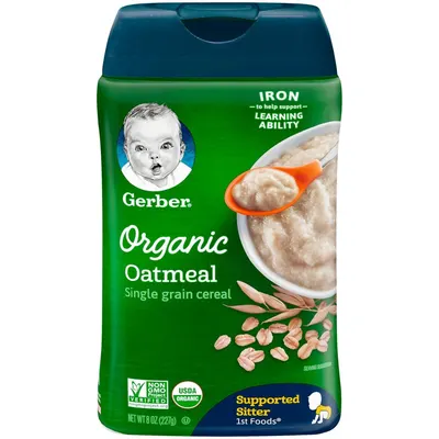 Organic Single-grain Oatmeal Baby Cereal
