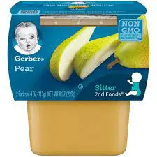 Baby Food 2Nd Pear 2 Pk
