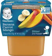 Banana Carrot Mango Wonder Foods 2 pk
