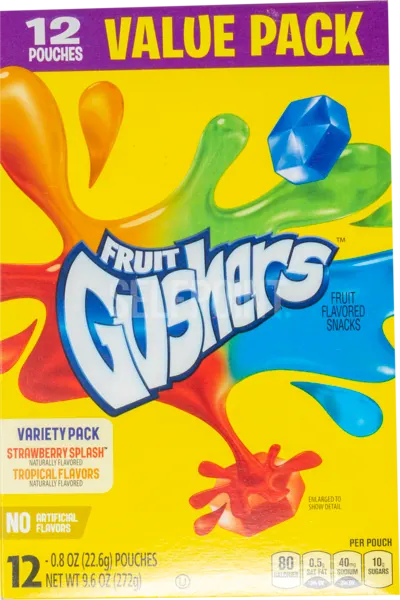 Value Pack Fruit Flavored Snacks Variety Pack 12 pk