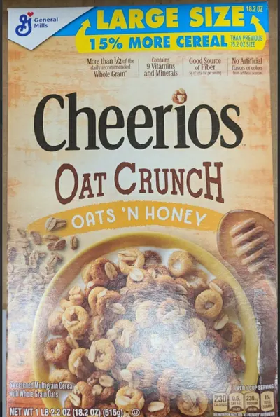 Oats 'N Honey Oat Crunch Cereal