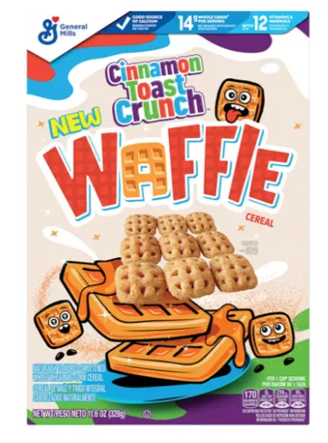 New Waffle Whole Wheat and Corn Cereal