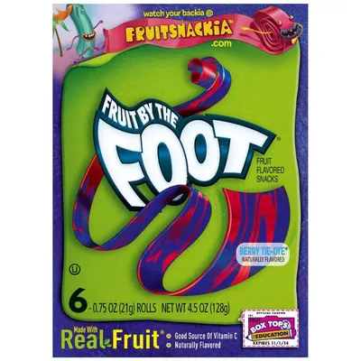 Berry Tie-Dye Fruit Flavored Snacks 6 ct