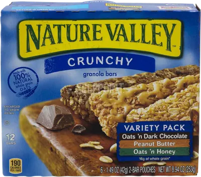 Crunchy Granola Bars Variety Pack 6 ct