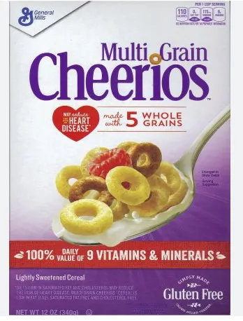 Cheerios Multi Grain 12 Oz