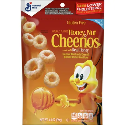 Honey Nut Cheerios™ Cereal 3.5 Oz. Pouch
