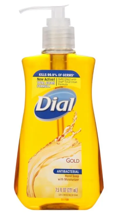Gold Liquid Antibacterial Hand Soap