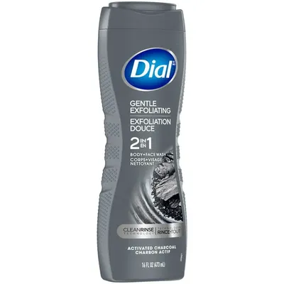 Body Wash + Face Men Gentle Exfoliating