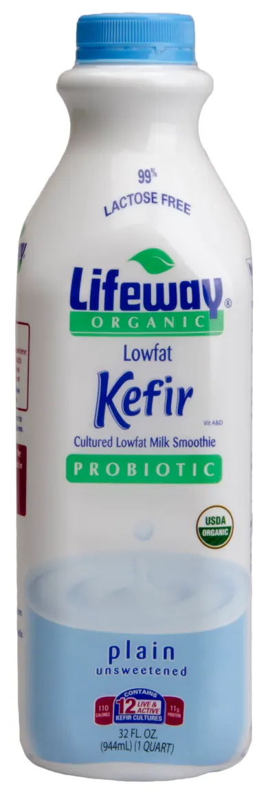 Organic Plain Kefir Cultured Low Fat Milk