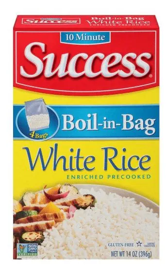 White Rice Boil-In-Bag