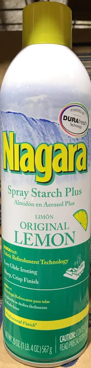 Original Lemon Spray Starch Plus Aerosol Can